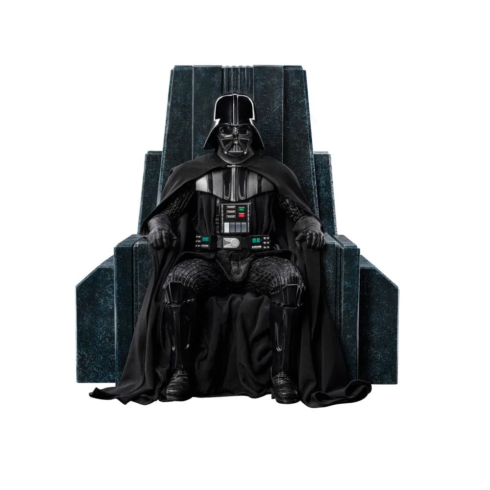 Star Wars Statue Darth Vader on Throne de Iron Studios – photo produit