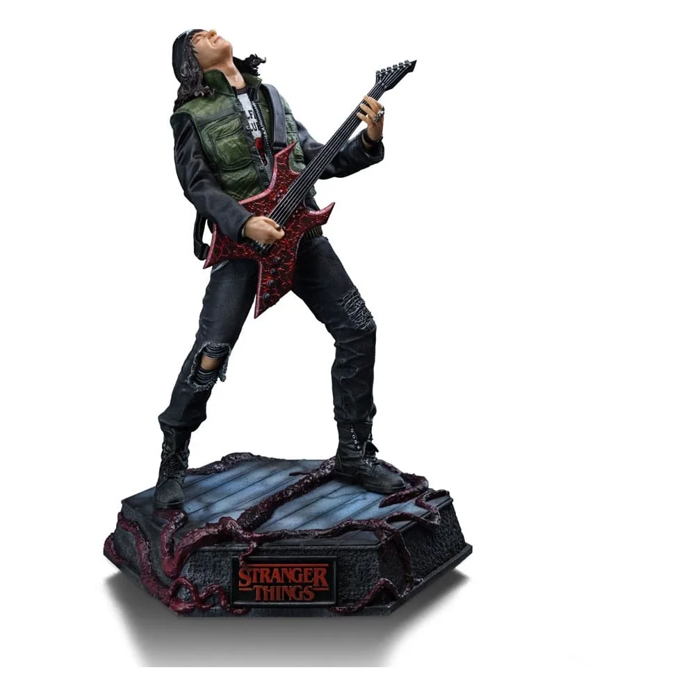 Stranger Things Deluxe Art Scale Statue Eddie Munson by Iron Studios – product photo