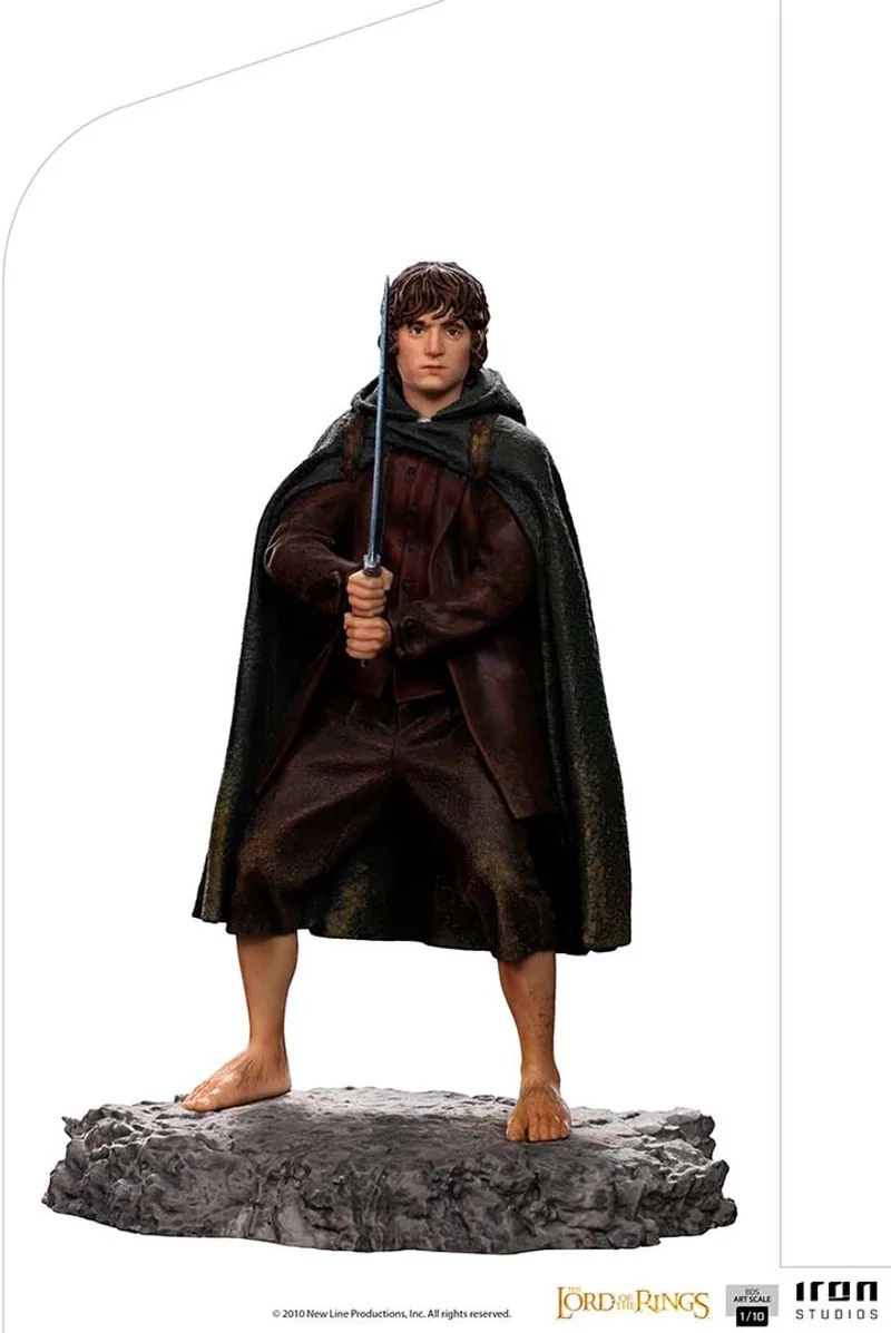 The Lord of the Rings - Figuur - Frodo 1/10 van Iron Studios in Meerkleurig – productfoto
