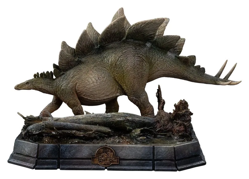 The Lost World: Jurassic Park Icons Statue Stegosaurus van Iron Studios – productfoto