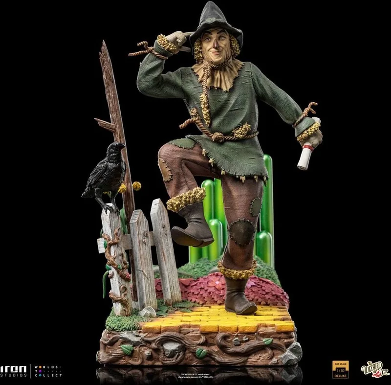 The Wizard of Oz Deluxe Art Scale Statue 1/10 Scarecrow 21 cm van Iron Studios in Meerkleurig – productfoto