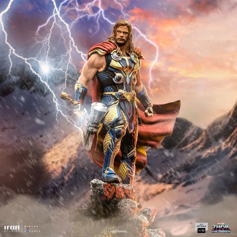 Thor: Love and Thunder BDS Art Scale Statue 1/10 Thor 26 cm van Iron Studios – productfoto
