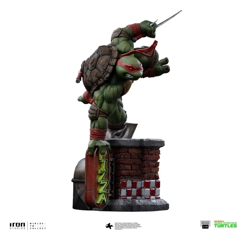 TMNT Art Scale Statue Raphael Unleashed von Iron Studios – Produktfoto