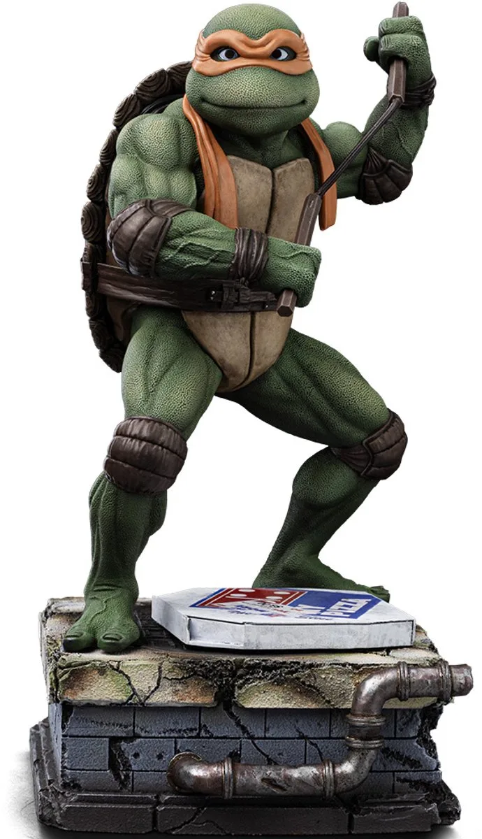 TMNT - Figuur - Michelangelo 1/10 van Iron Studios in Meerkleurig – productfoto