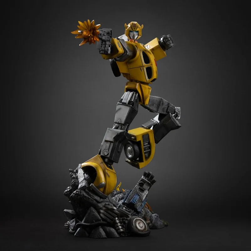 Transformers Demi Art Scale Statue 1/20 Bumblebee 30 cm van Iron Studios – productfoto