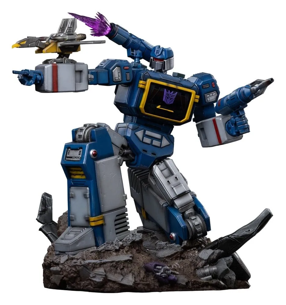 Transformers Demi Scale Statue Soundwave van Iron Studios – productfoto