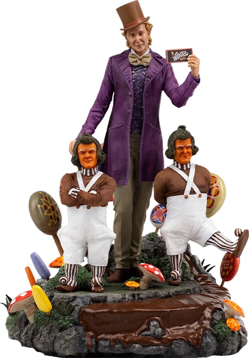Willy Wonka and the Chocolate Factory - Statue Deluxe 1/10 - Willy Wonka van Iron Studios in Meerkleurig – productfoto
