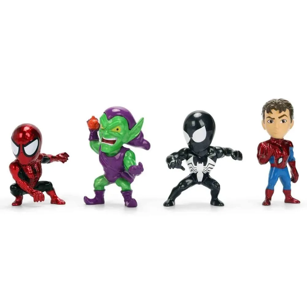 Spiderman Metaal W2 4 Modellen Willekeurige Verzending Figuur Geassorteerd 7 Cm van Jada Toys – productfoto