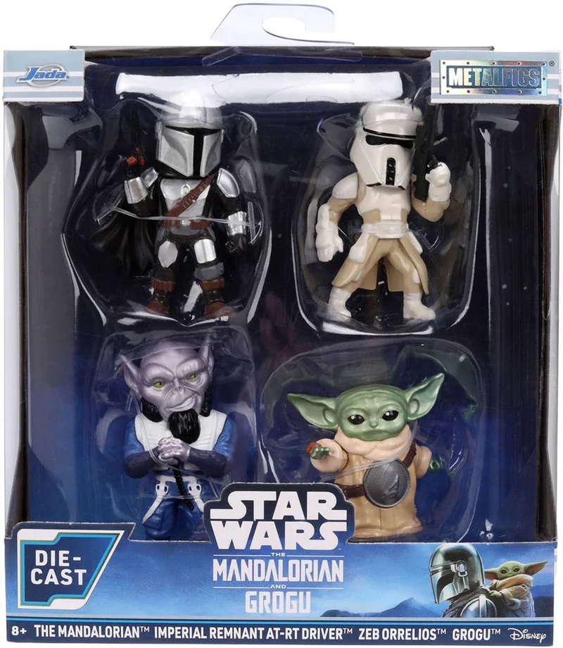 Star Wars Mini Figuur 4-Pack Wave 2 6.5 cm Mini-Figuur van Jada Toys in Meerkleurig – productfoto