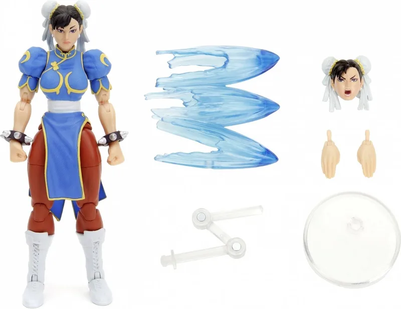 STREET FIGHTER II CHUN-LI 6" FIGURE van Jada Toys in Meerkleurig – productfoto