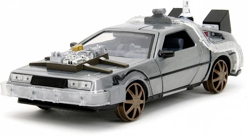 Terug Naar De Toekomst Iii Dlorean 1885 1:24 Figuur Zilver by Jada Toys in Multicolour – product photo