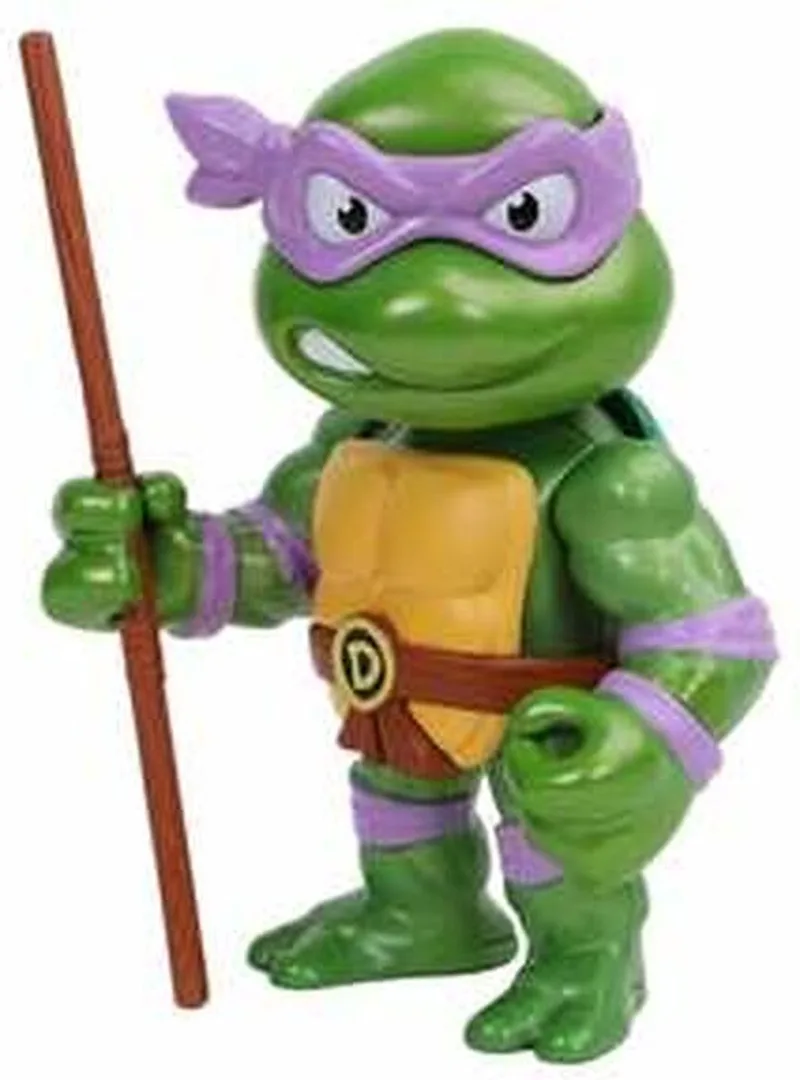 Turtles 4" Donatello Actiefiguur van Jada Toys in Meerkleurig – productfoto