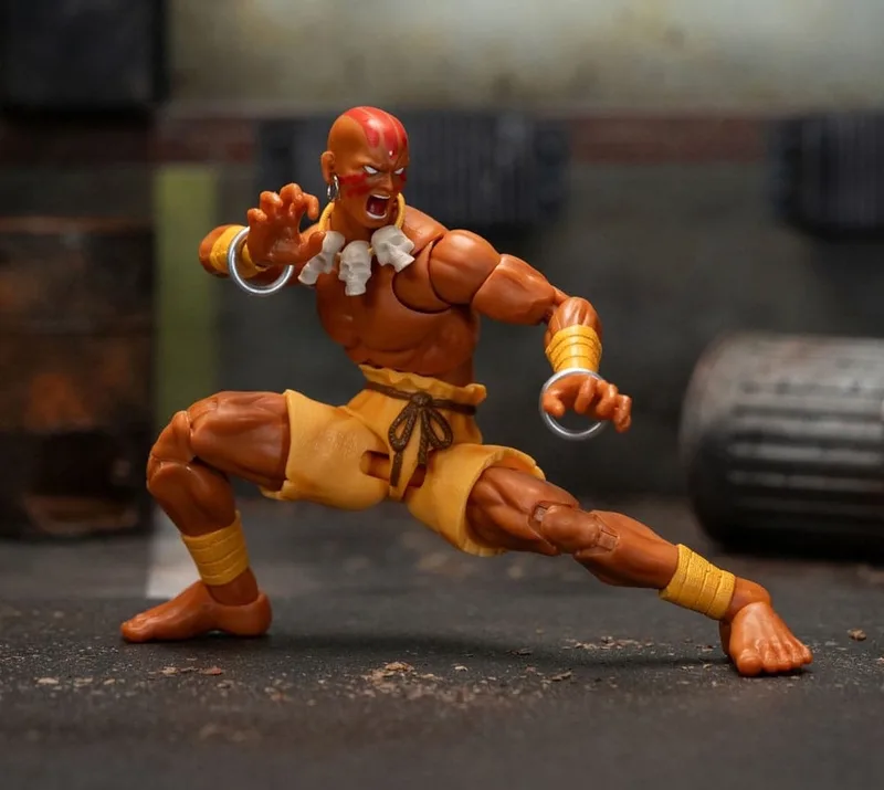 Ultra Street Fighter II: The Final Challengers Action Figure 1/12 Dhalsim 15 cm van Jada Toys in Meerkleurig – productfoto