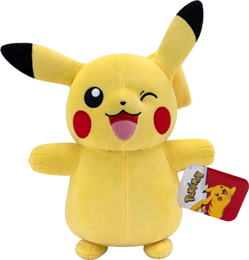 Pokémon - 30cm Plush - Pikachu #2 van Jazwares in Geel – productfoto