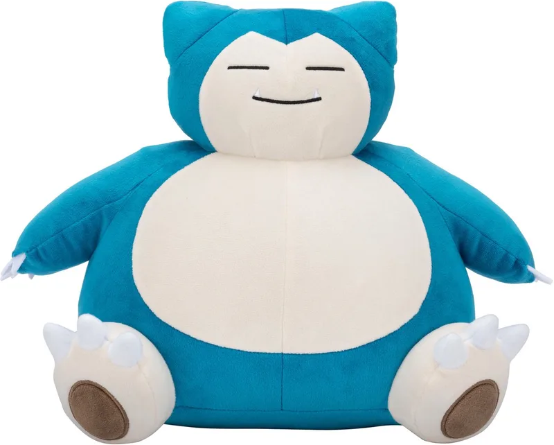 Pokémon - 30cm Sleeping Plush - Snorlax van Jazwares in Turquoise – productfoto