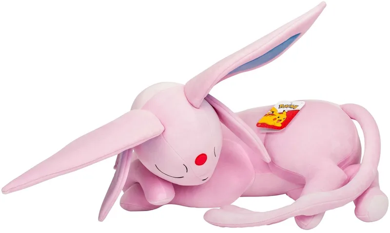 Pokémon - 45cm Plush - Sleeping Plush - Sleeping Espeon van Jazwares in Meerkleurig – productfoto