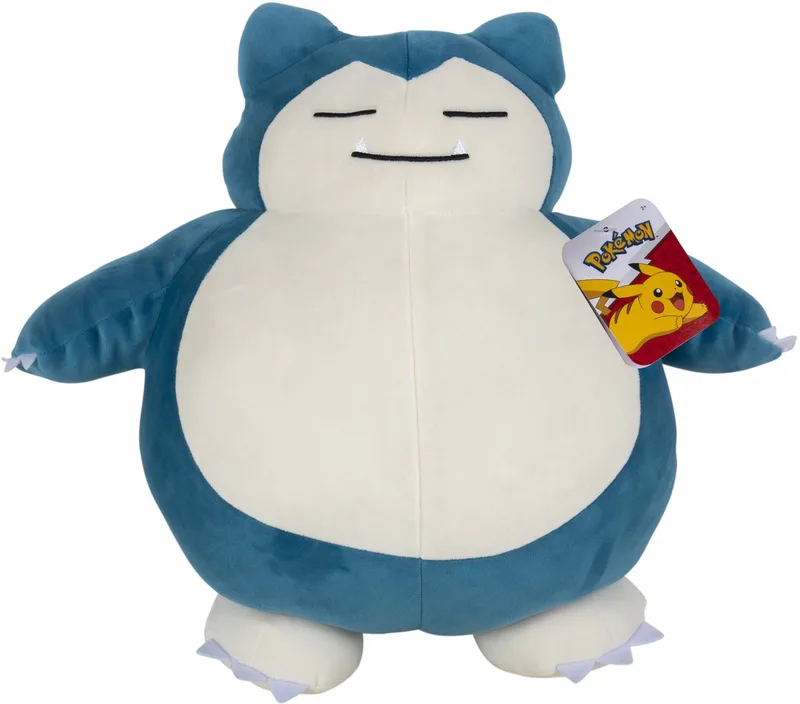 Pokémon - 45cm Sleeping Plush - Snorlax van Jazwares in Groen – productfoto