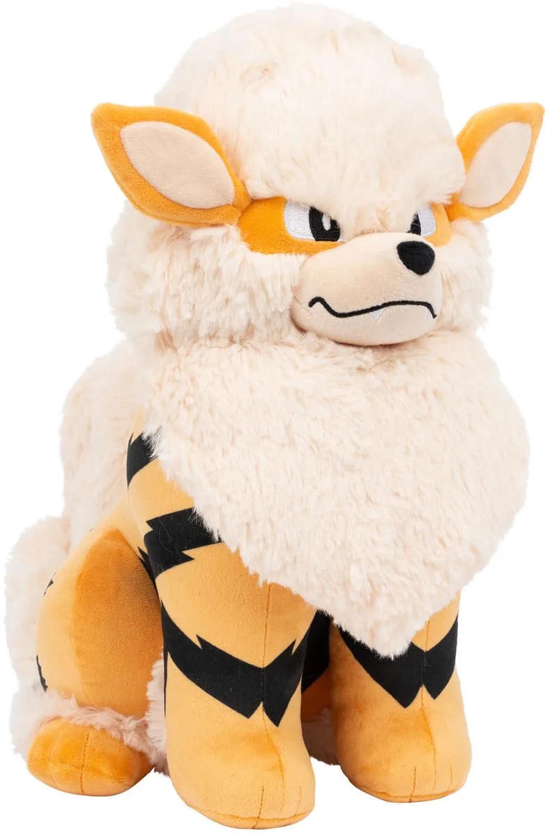 Pokemon Arcanine Pluchen Knuffel 30cm by Jazwares in Multicolour – product photo