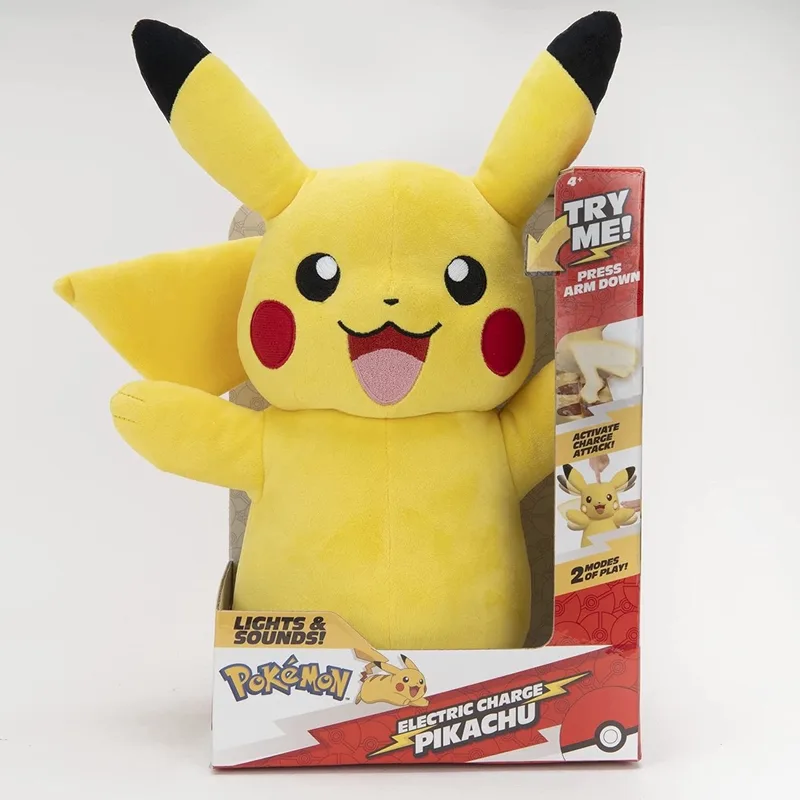 Pokemon - Feature Plush Electric - Pikachu knuffel by Jazwares in Multicolour – product photo