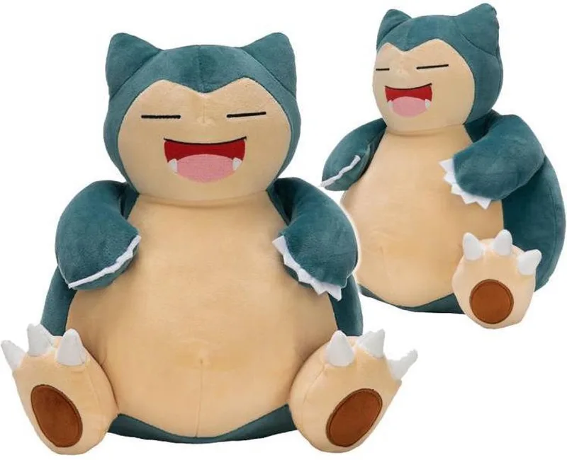 Pokémon - knuffel - 30 cm - Pluche - Pokémon knuffel van Jazwares in Snorlax – productfoto