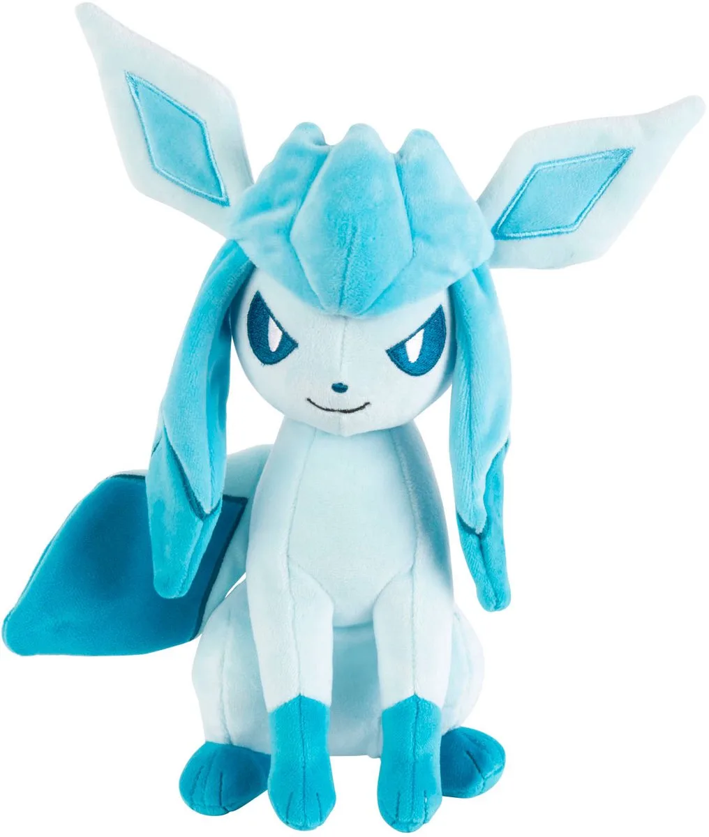 Pokémon Knuffel Pluche Glaceon - 20cm by Jazwares in Multicolour – product photo