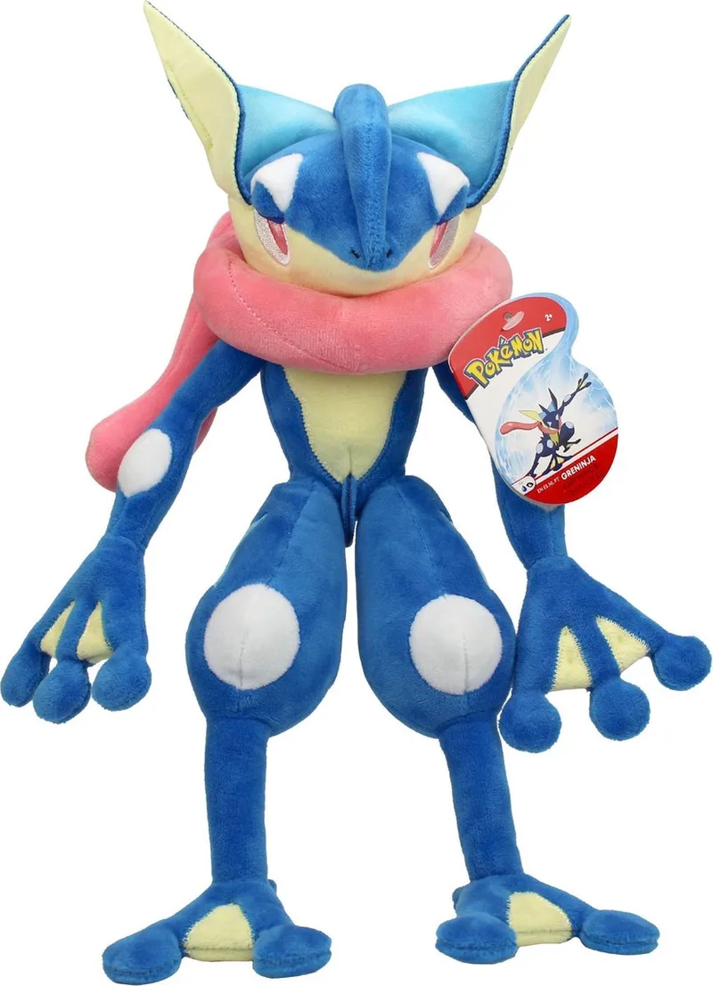 Pokémon Pluche - 30 cm van Jazwares in Greninja – productfoto