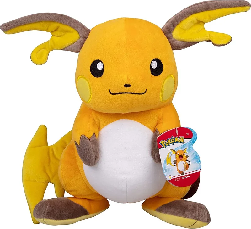 Pokémon Pluche - 30 cm van Jazwares in Raichu – productfoto