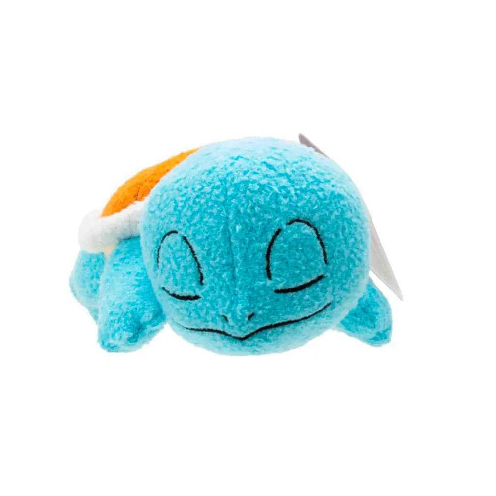 Pokémon Slapende Squirtle Knuffel 12 Cm de Jazwares – photo produit