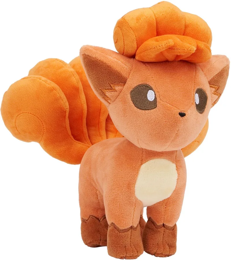 Pokémon Vulpix Pluche Knuffel (20 cm) van Jazwares in Meerkleurig – productfoto