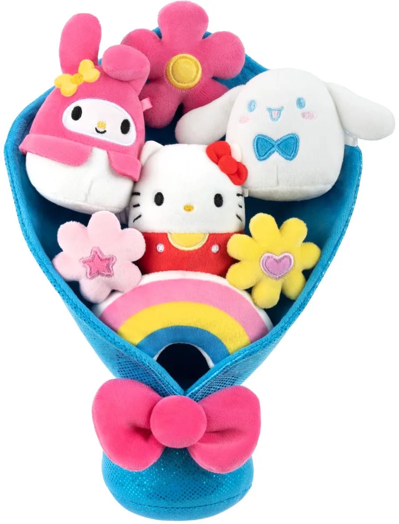 Squishmallows - Hello Kitty and Friends - Bouquet Spring 2026 Everyday - 6cm Plush van Jazwares in Meerkleurig – productfoto