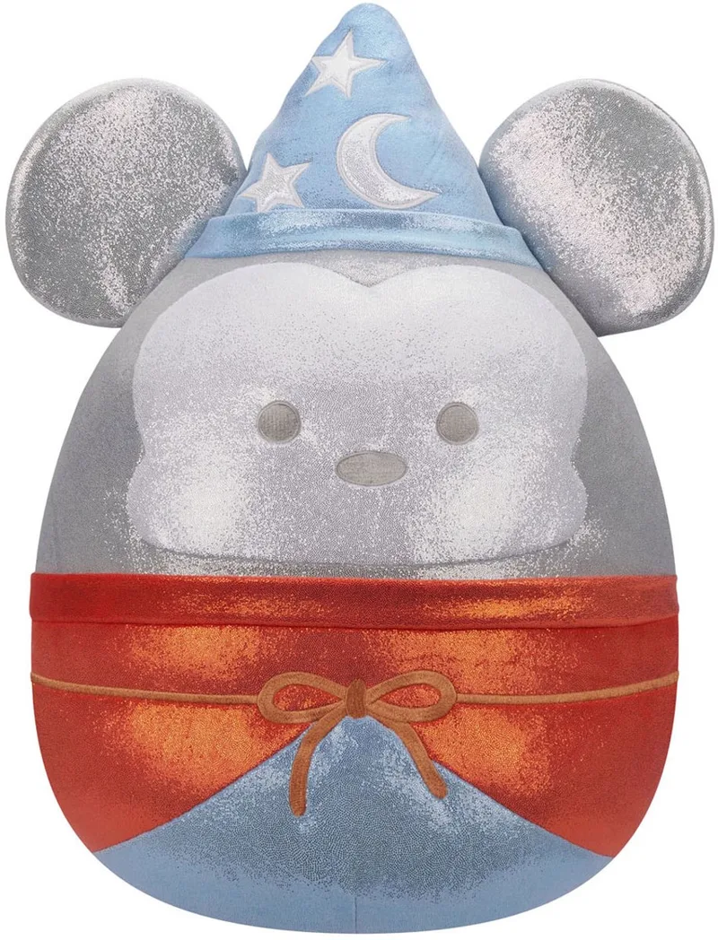 Squishmallows Knuffel Figure Disney 100 Apprentice Wizard Mickey 35 cm Knuffeles van Jazwares in Meerkleurig – productfoto