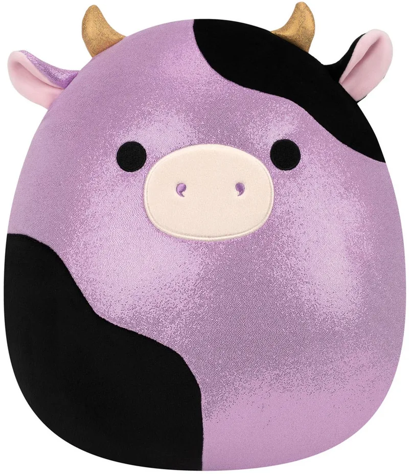 Squishmallows Knuffel Pluche Alexia Purple and Back Cow 30cm by Jazwares in Multicolour – product photo