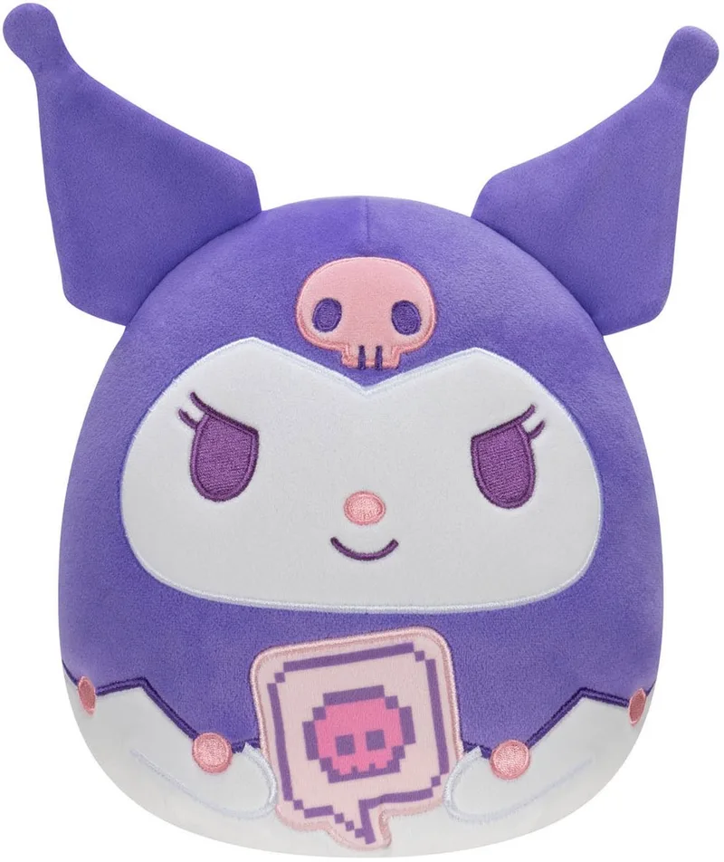 Squishmallows Knuffel Pluche Hello Kitty - Kuromi Digital Skull 20cm by Jazwares in Multicolour – product photo