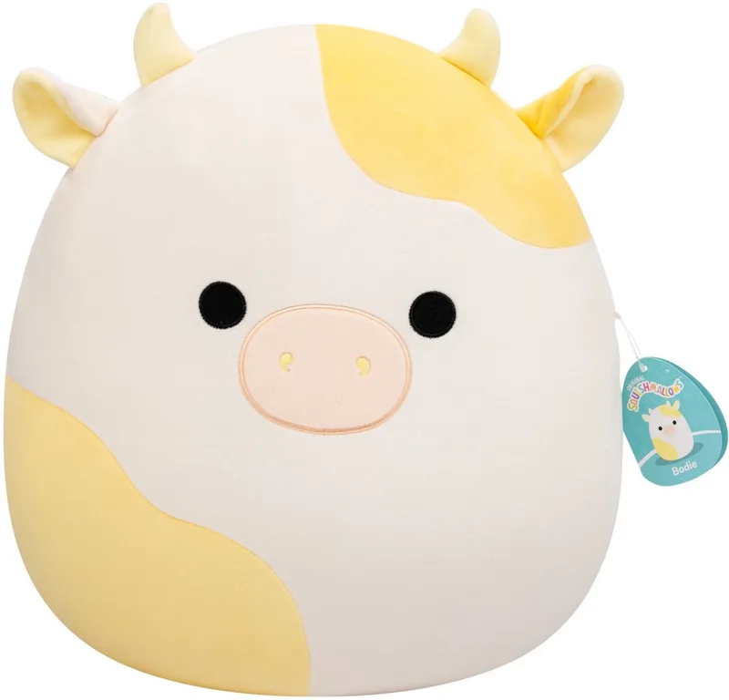 Squishmallows - Large Plush (Bodie - Yellow Spotted Cow) - 40cm Plush van Jazwares in Meerkleurig – productfoto