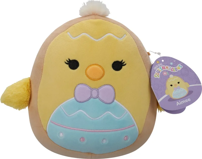Squishmallows - Little Plush - (Aimee - Yellow Chicken Easter Cookie) - 19cm Plush by Jazwares in Multicolour – product photo