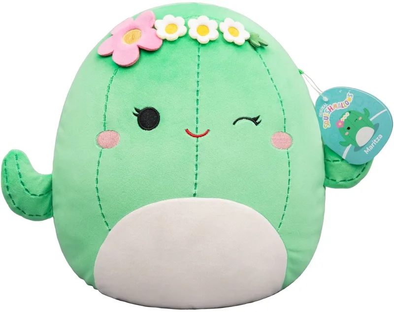 Squishmallows - Medium Plush (Maritza - Cactus W/Flower Crown) - 30cm Plush by Jazwares in Multicolour – product photo