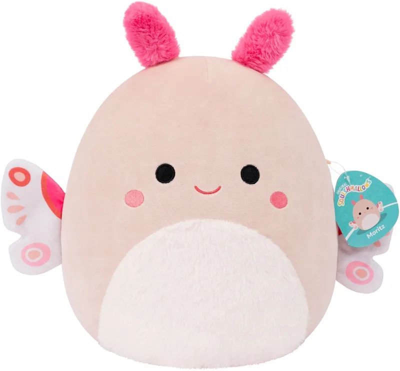 Squishmallows - Medium Plush (Moritz - Light Peach Moth) - 30cm Plush van Jazwares in Meerkleurig – productfoto