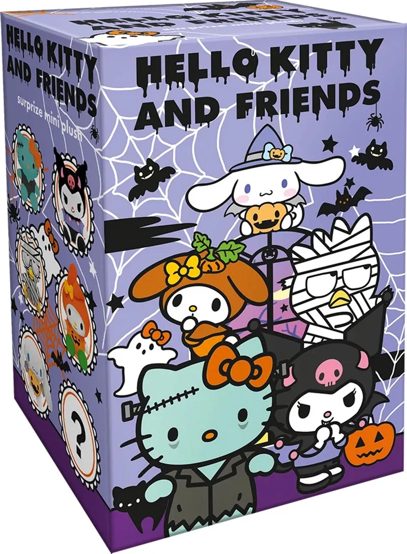 Sanrio - Hello Kitty - Halloween Blind Box Plush - 12cm van Joy Toy in Meerkleurig – productfoto