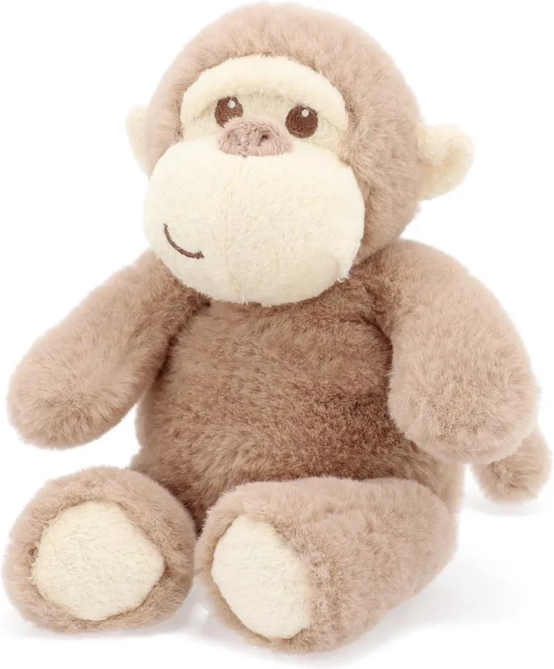 aapje Marcel - 14 cm - Dieren knuffelbeesten från Keel Toys i Brun – produktbild