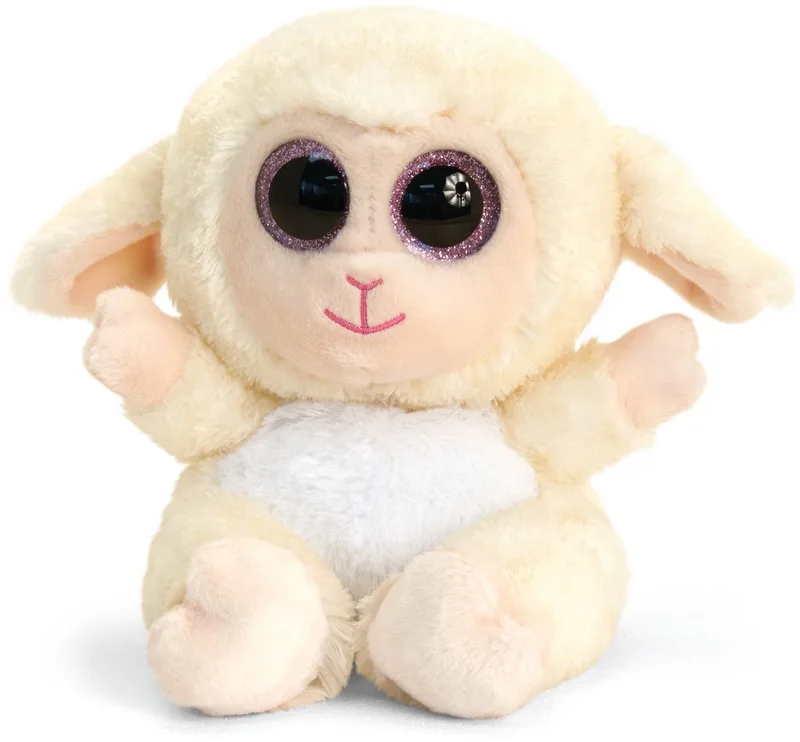 Animotsu - Knuffel - Lam - 15 cm från Keel Toys i Kräm – produktbild