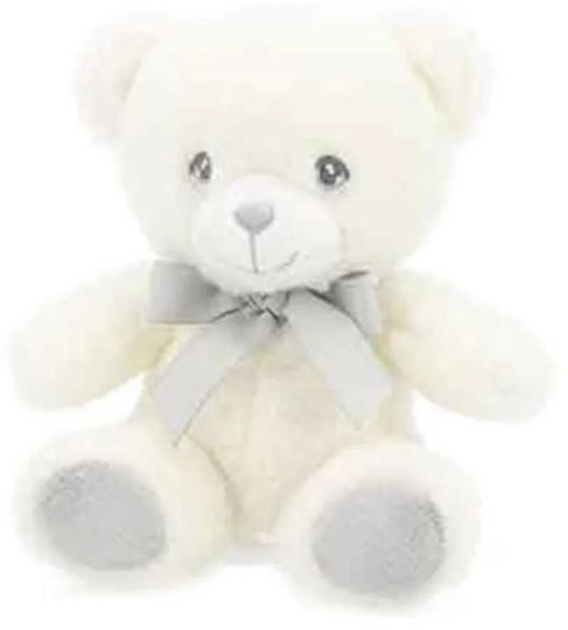 baby beer - 15 cm - Dieren knuffelbeesten från Keel Toys i Vit – produktbild