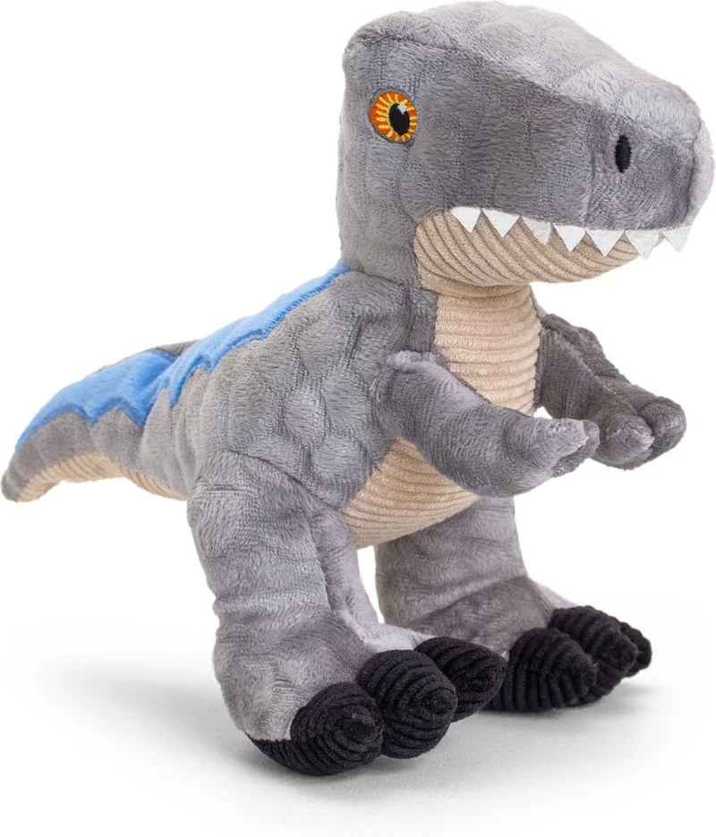 Dinosaurus Raptor - 26 cm - Dieren knuffelbeesten från Keel Toys i Flerfärgad – produktbild