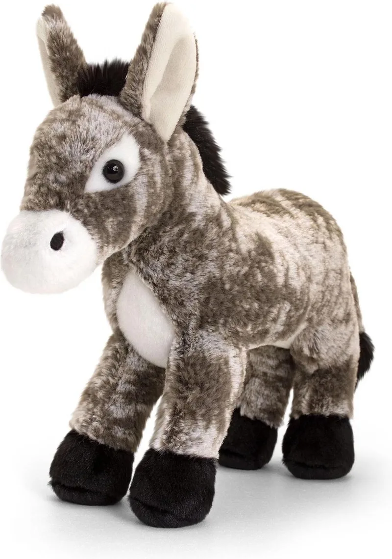 Donkey - 24cm de Keel Toys en Gris – photo produit