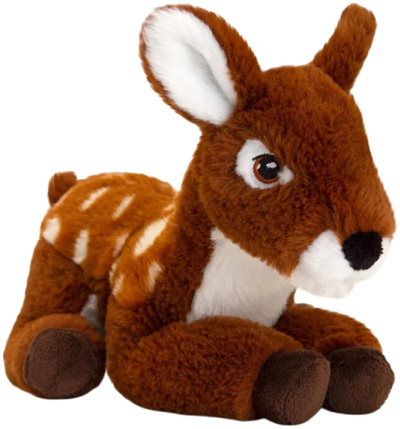 hertje - 22 cm - Dieren knuffelbeesten by Keel Toys in Brown, White – product photo