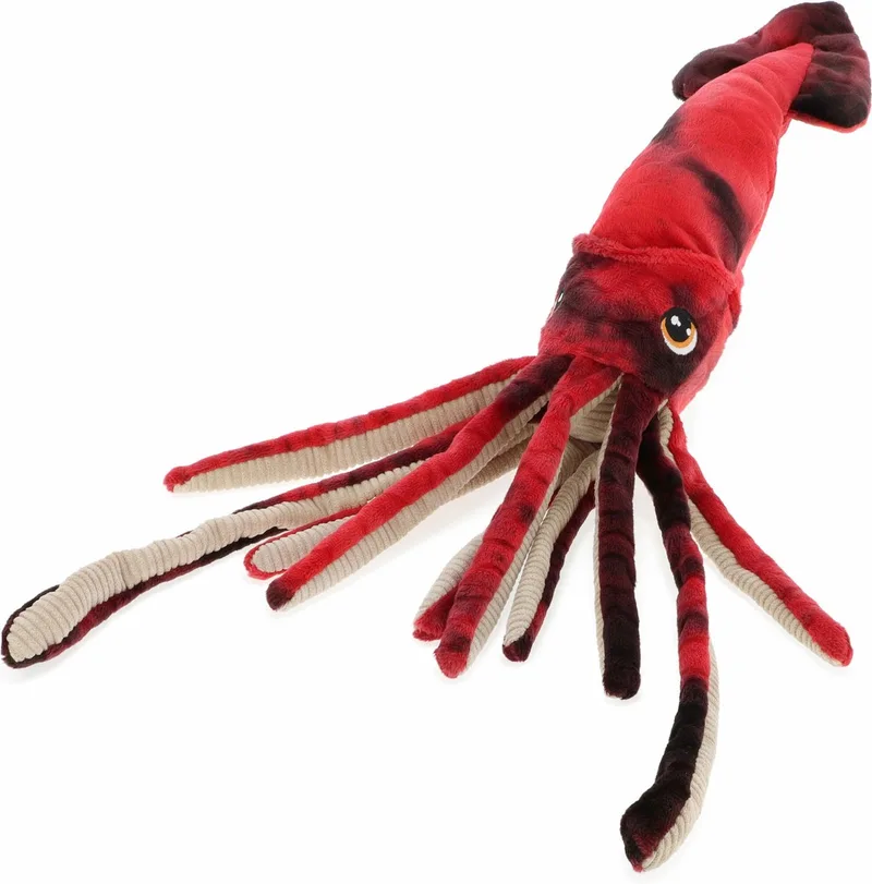 Inktvis / Octopus - 25 cm - Dierenknuffelbeesten de Keel Toys en Rouge – photo produit