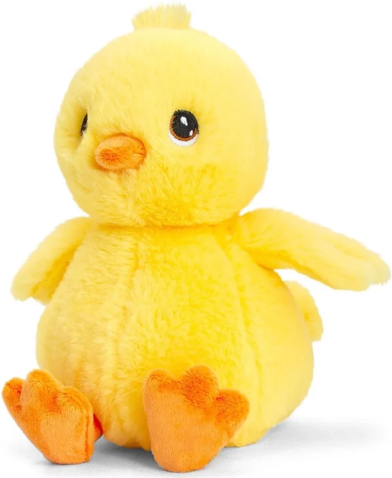 Keel Eco - Kuiken Knuffel - Pasen - 25 cm - Large de Keel Toys en Jaune – photo produit
