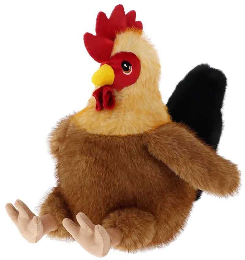 Keeleco kip knuffel - 20 cm - dierenknuffels by Keel Toys in Brown – product photo