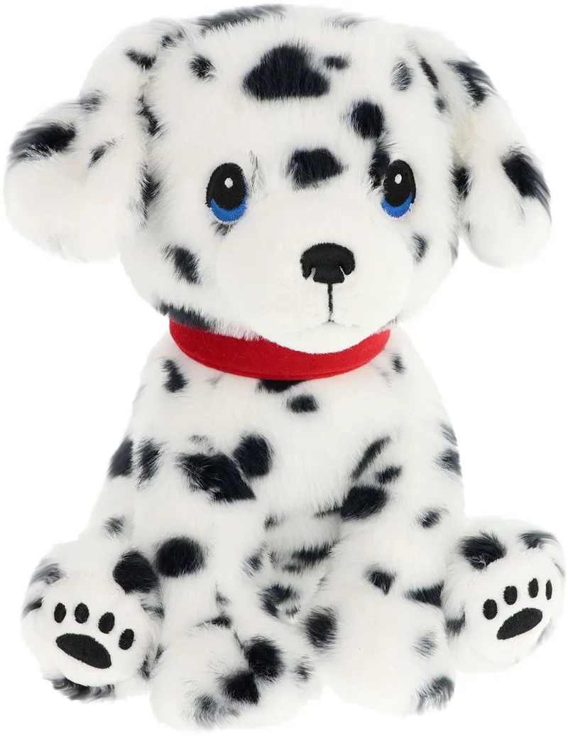 Keeleco puppy dalmatiër knuffel - 23 cm - dierenknuffels van Keel Toys in Wit – productfoto