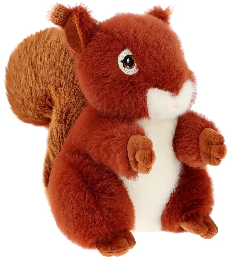 Keeleco rode eekhoorn knuffel - 15 cm - dierenknuffels by Keel Toys in Brown – product photo