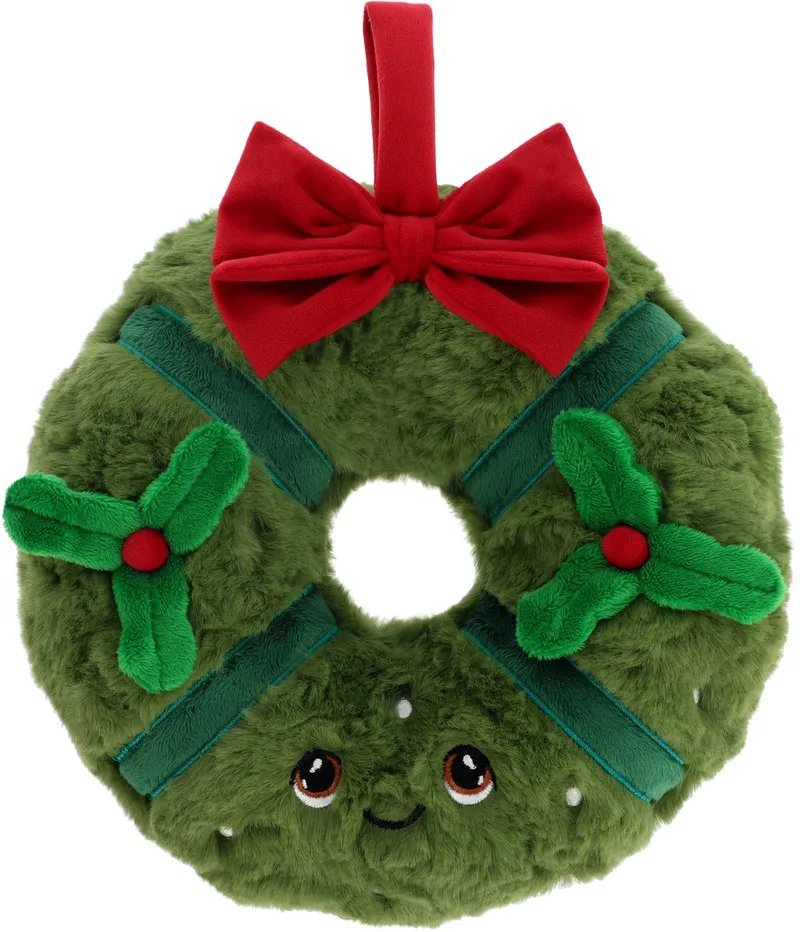 kerstkrans - 22 cm - knuffels by Keel Toys in Green – product photo